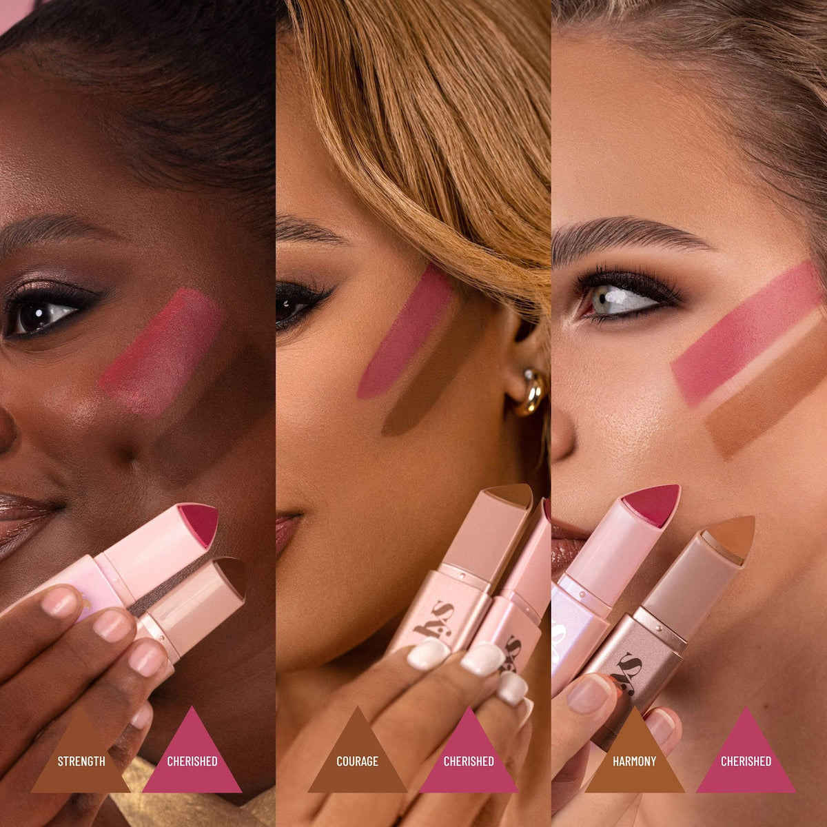 Mini Elite Standard 2-piece Bronze + Blush Collection NudeFace Chile