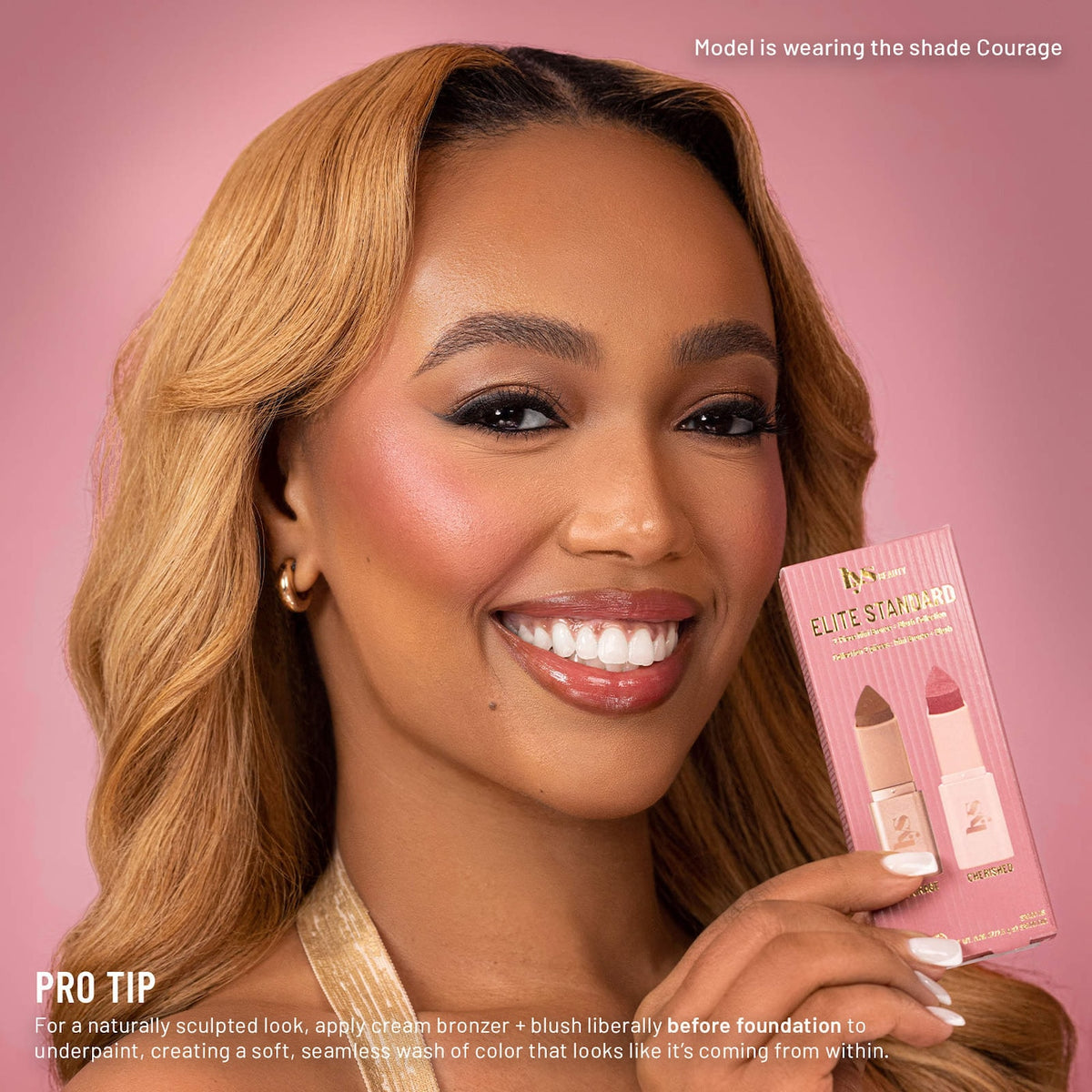 Mini Elite Standard 2-piece Bronze + Blush Collection NudeFace Chile