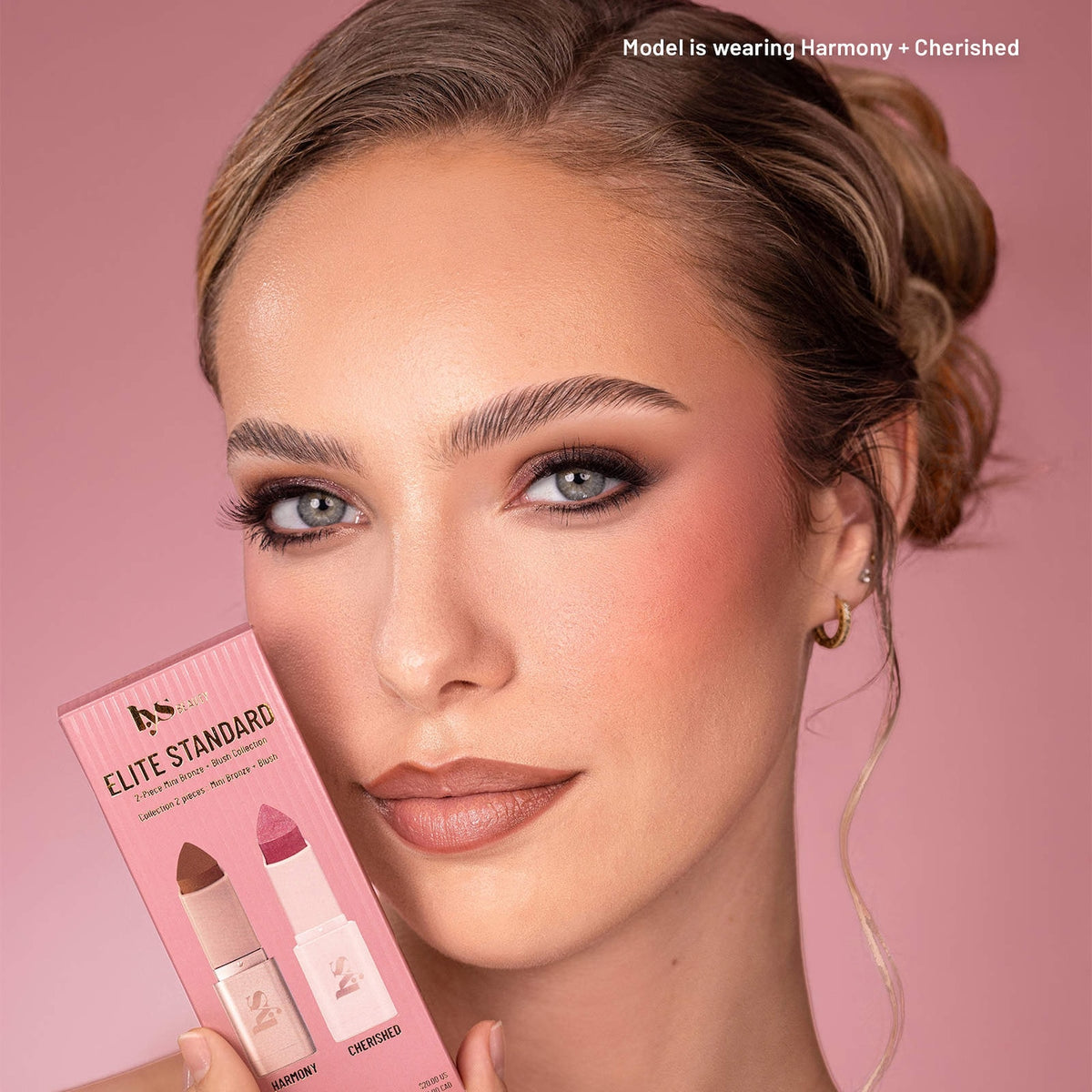 Mini Elite Standard 2-piece Bronze + Blush Collection NudeFace Chile