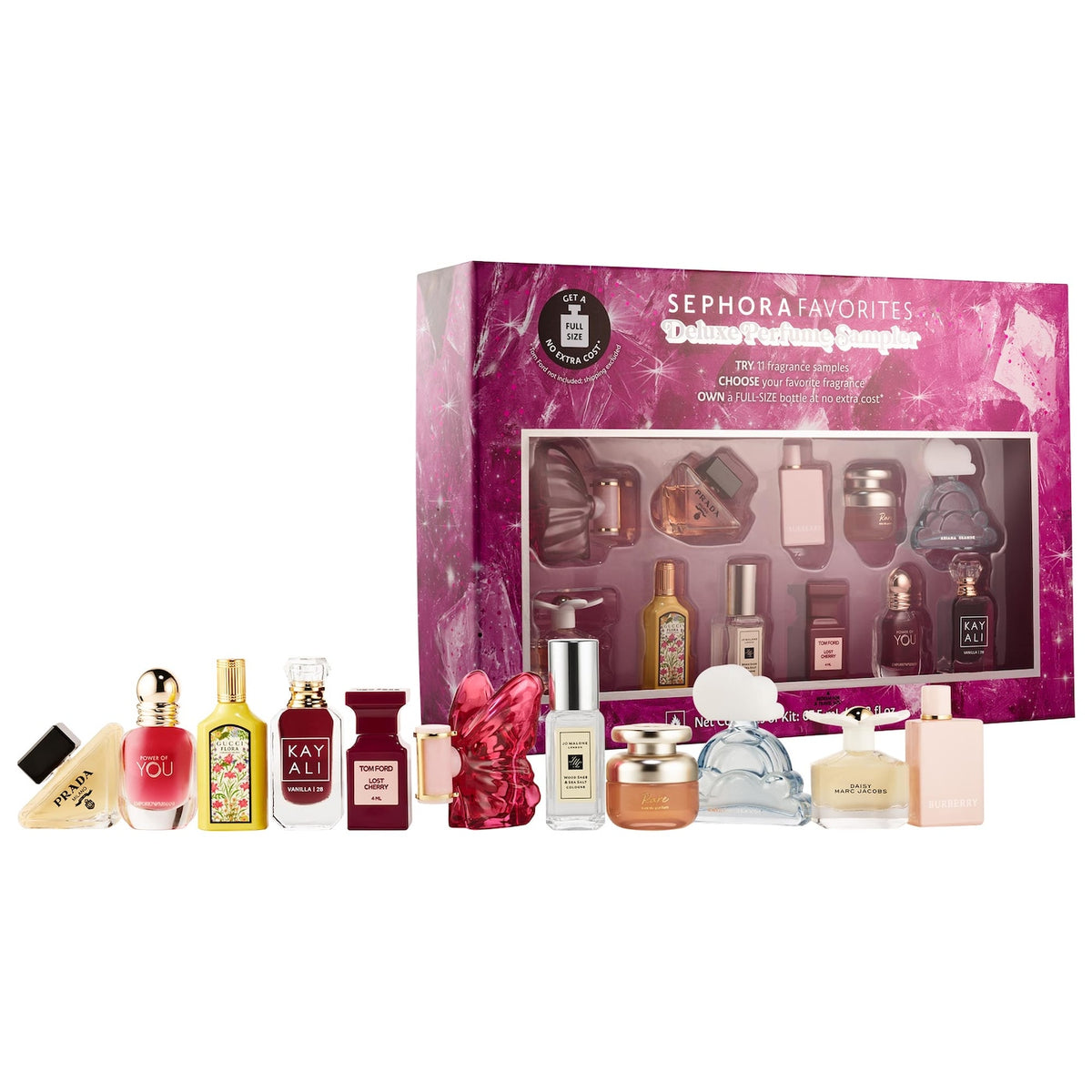 Holiday Perfume Sampler Vault Set NudeFace Chile
