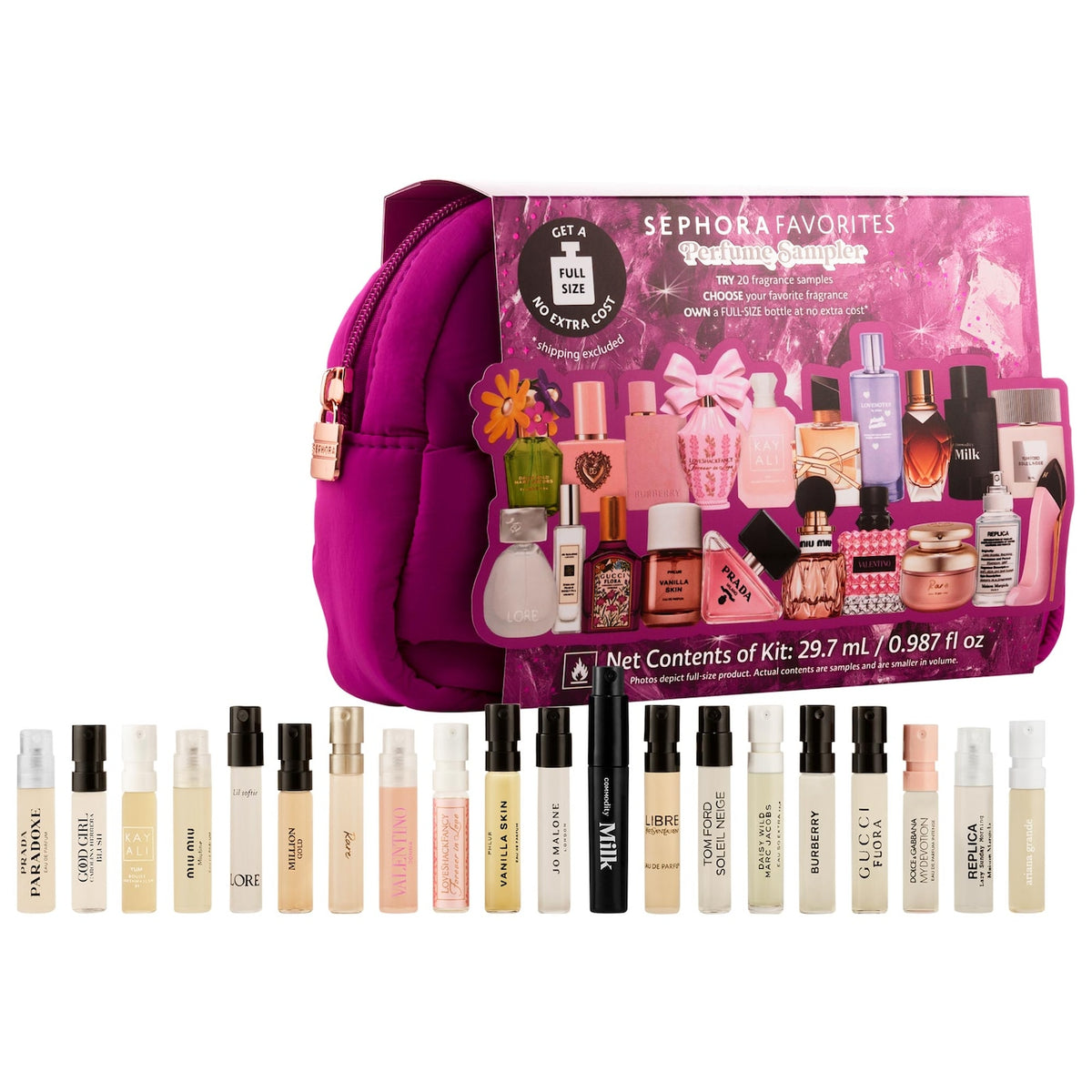 Sephora Favorites  Holiday Women's Perfume Sampler Gift Set NudeFace Chile