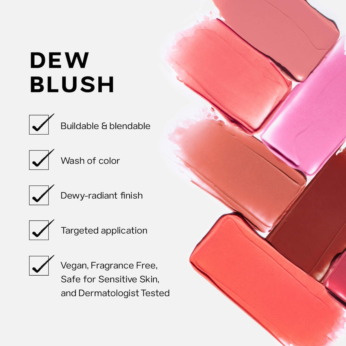 Dew Blush™ Liquid Cream Blush Mini Trio Set NudeFace Chile