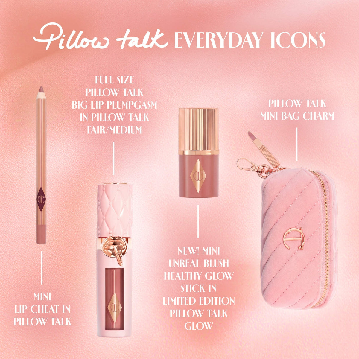 Pillow Talk Everyday Icons Gift Set NudeFace Chile