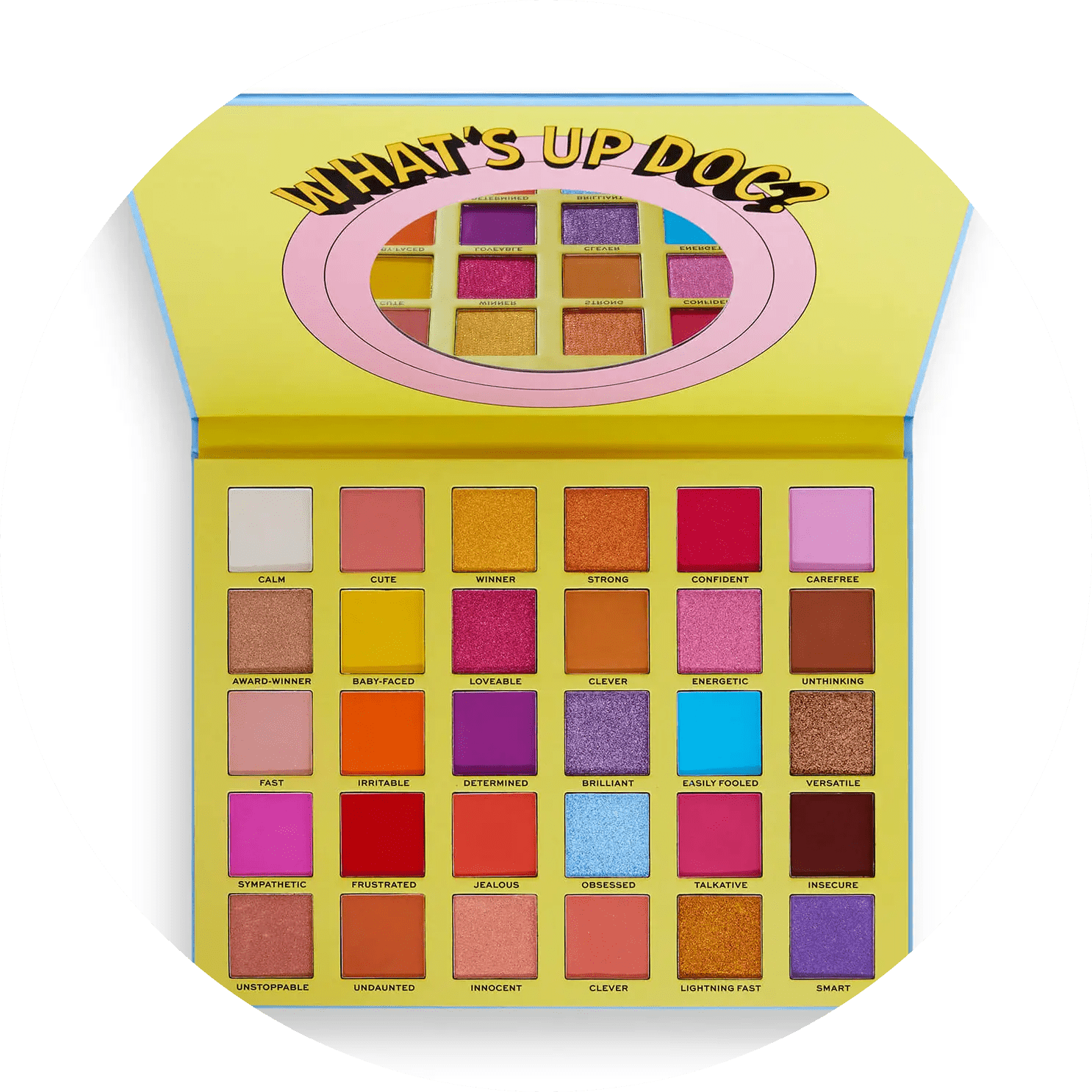 Revolution Beauty Looney Tunes x I Heart Revolution Large Palette NudeFace Chile