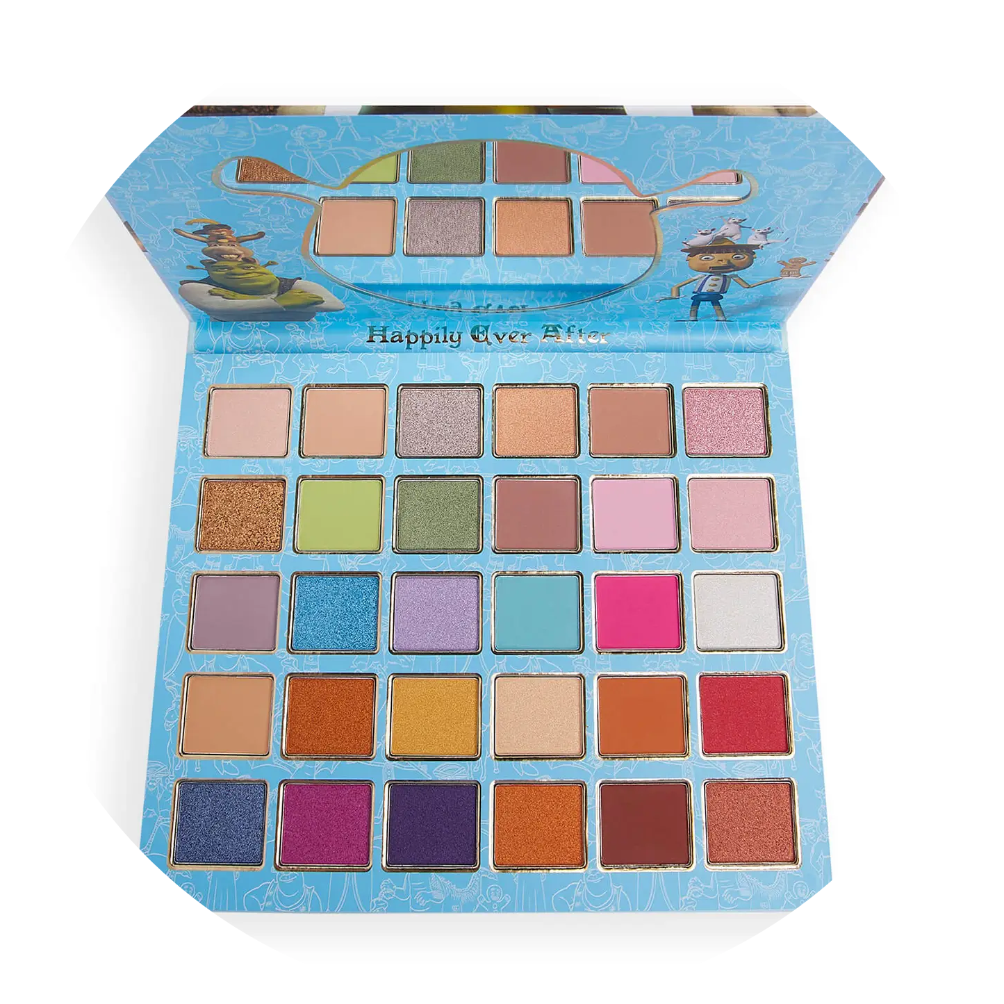 Shrek x I Heart Revolution Happily Ever After Shadow Palette NudeFace Chile
