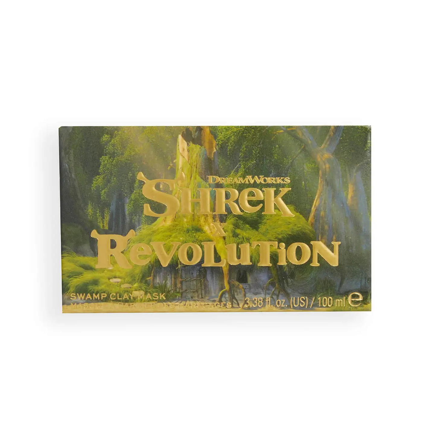 Shrek x I Heart Revolution Swamp Beware of Ogres Swamp Clay Mask NudeFace Chile