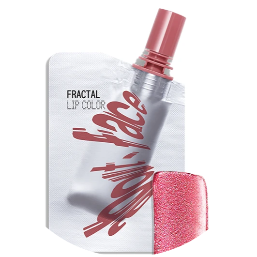 Fractal Glitter Lip Color NudeFace Chile