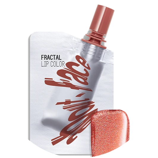 Fractal Glitter Lip Color NudeFace Chile