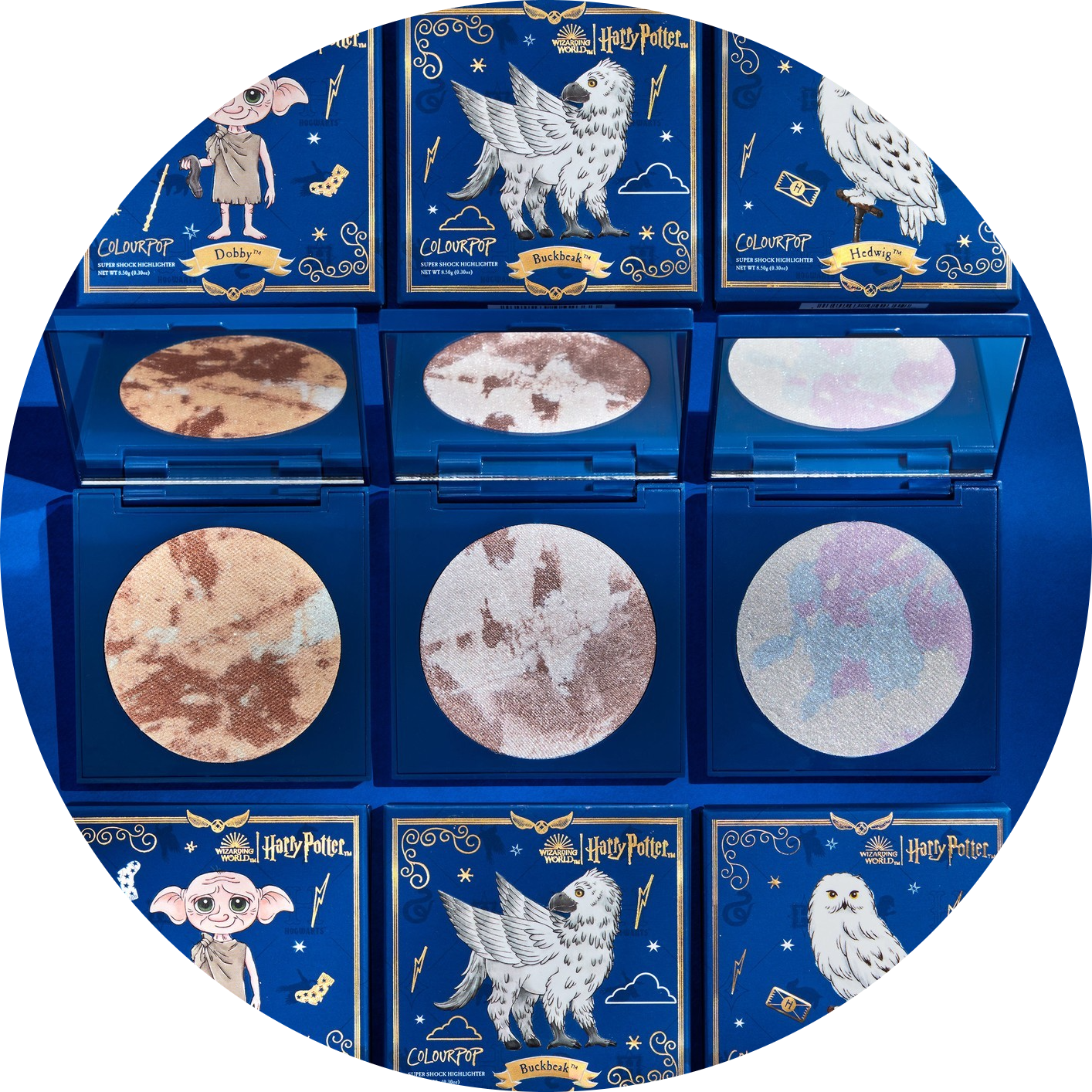 Harry Potter x ColourPop Super Shock Highlighter NudeFace Chile