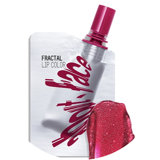 Fractal Glitter Lip Color NudeFace Chile