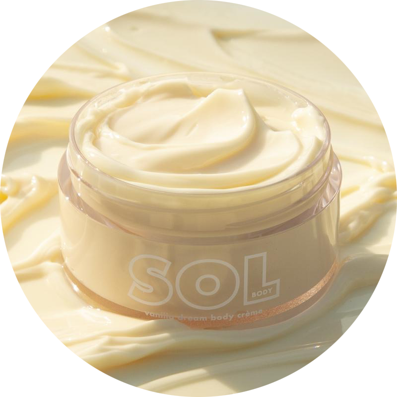 Sol body crème vanilla dream NudeFace Chile