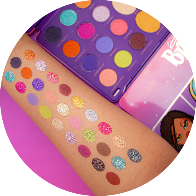 Makeup Revolution x Bratz Eyeshadow Palette NudeFace Chile