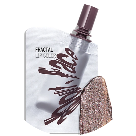 Fractal Glitter Lip Color NudeFace Chile