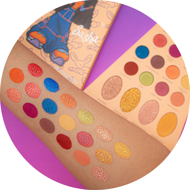 Makeup Revolution x Bratz Doll Eyeshadow Palette Sasha NudeFace Chile