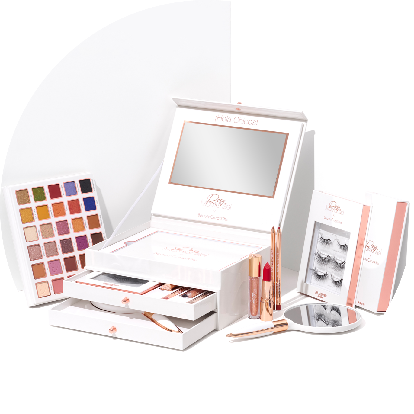 Rosy Mcmichael x Beauty Creations PR NudeFace Chile