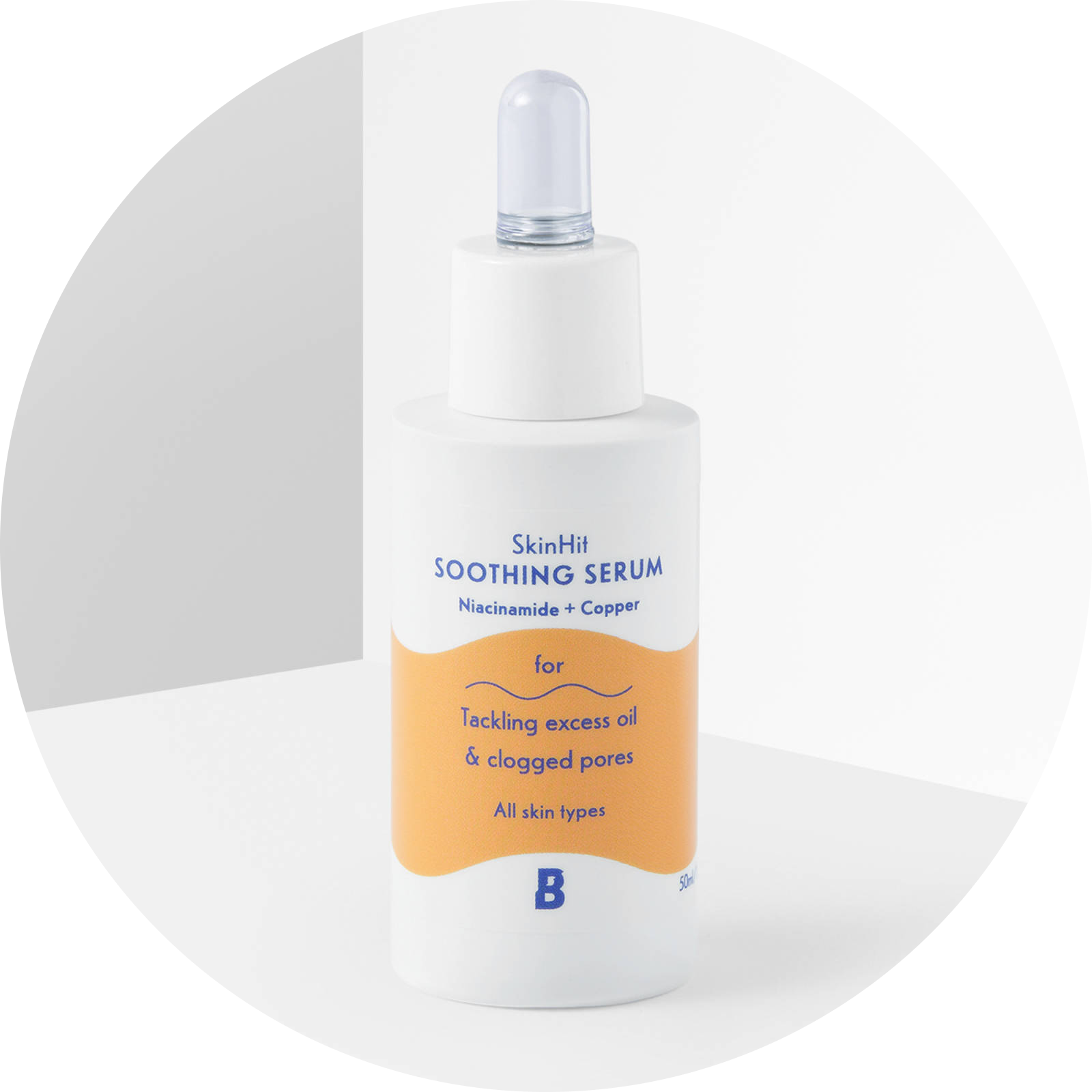 SKINHIT SOOTHING SERUM WITH NIACINAMIDE AND COPPER NudeFace Chile