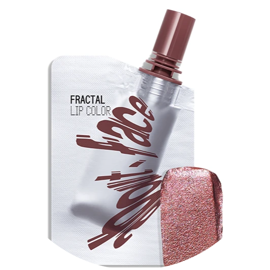 Fractal Glitter Lip Color NudeFace Chile