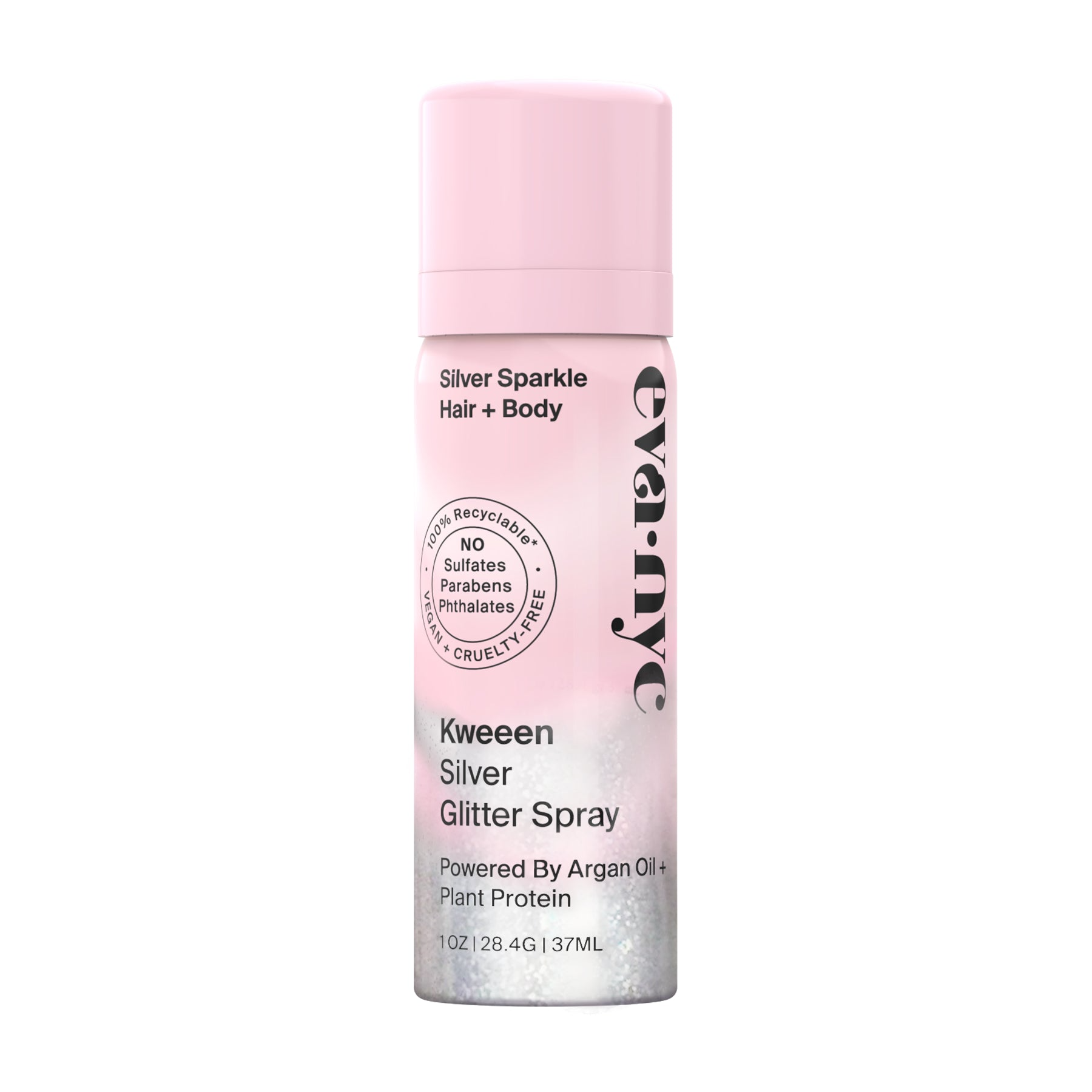 Kweeen Glitter Spray Mini - Eva NYC NudeFace Chile