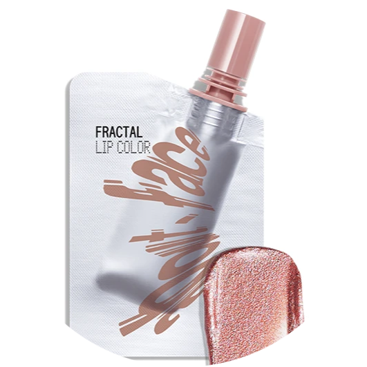 Fractal Glitter Lip Color NudeFace Chile