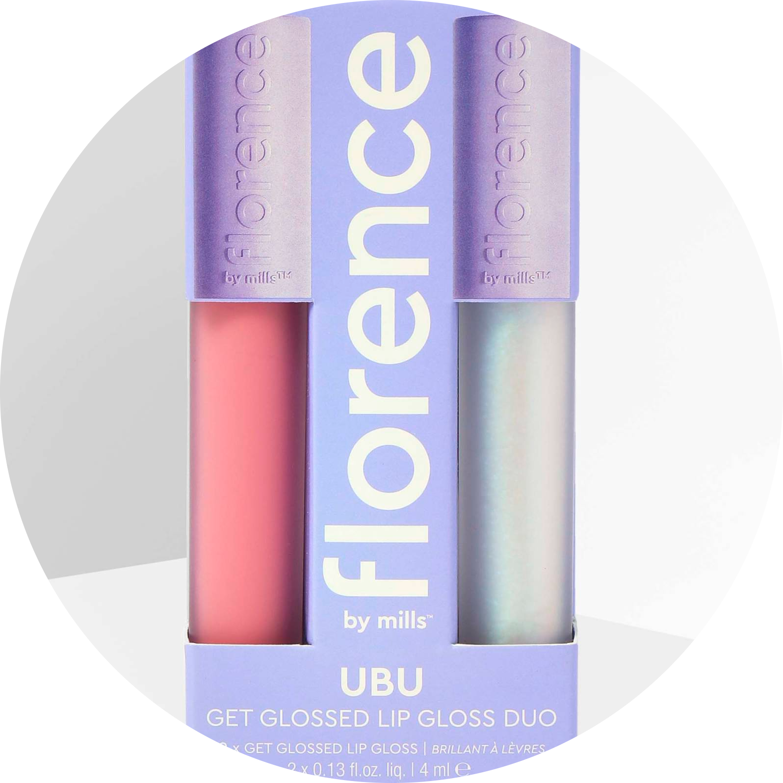 UBU GET GLOSSED LIPGLOSS DUO - NudeFace Chile