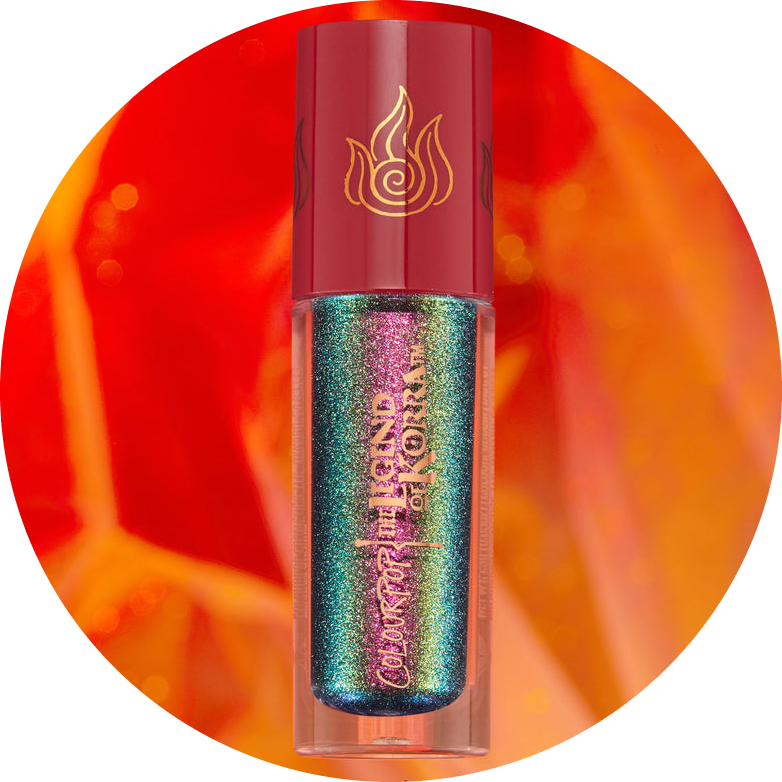 fire chrome liquid shadow NudeFace Chile