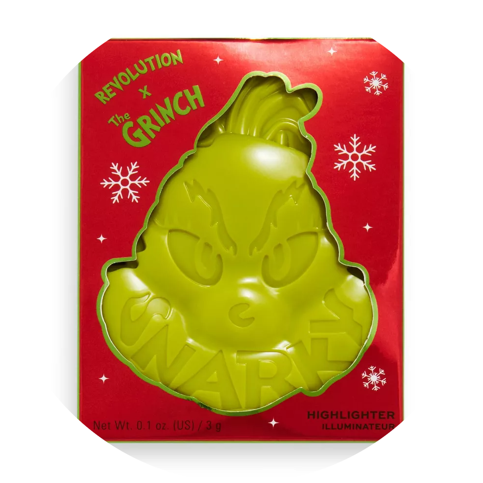 The Grinch x Makeup Revolution Snarky Highlighter - NudeFace Chile
