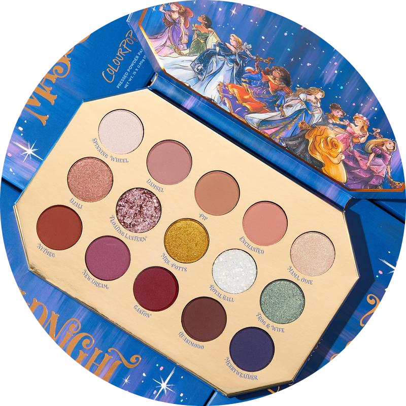 Midnight Masquerade shadow palette NudeFace Chile