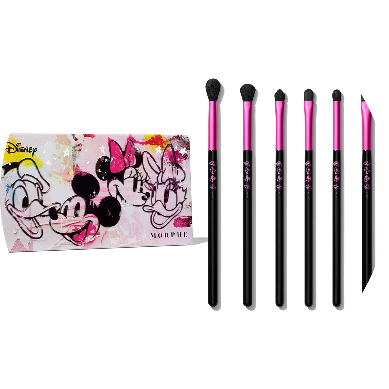MICKEY & FRIENDS TRUTH BE BOLD 6-PIECE BRUSH SET NudeFace Chile