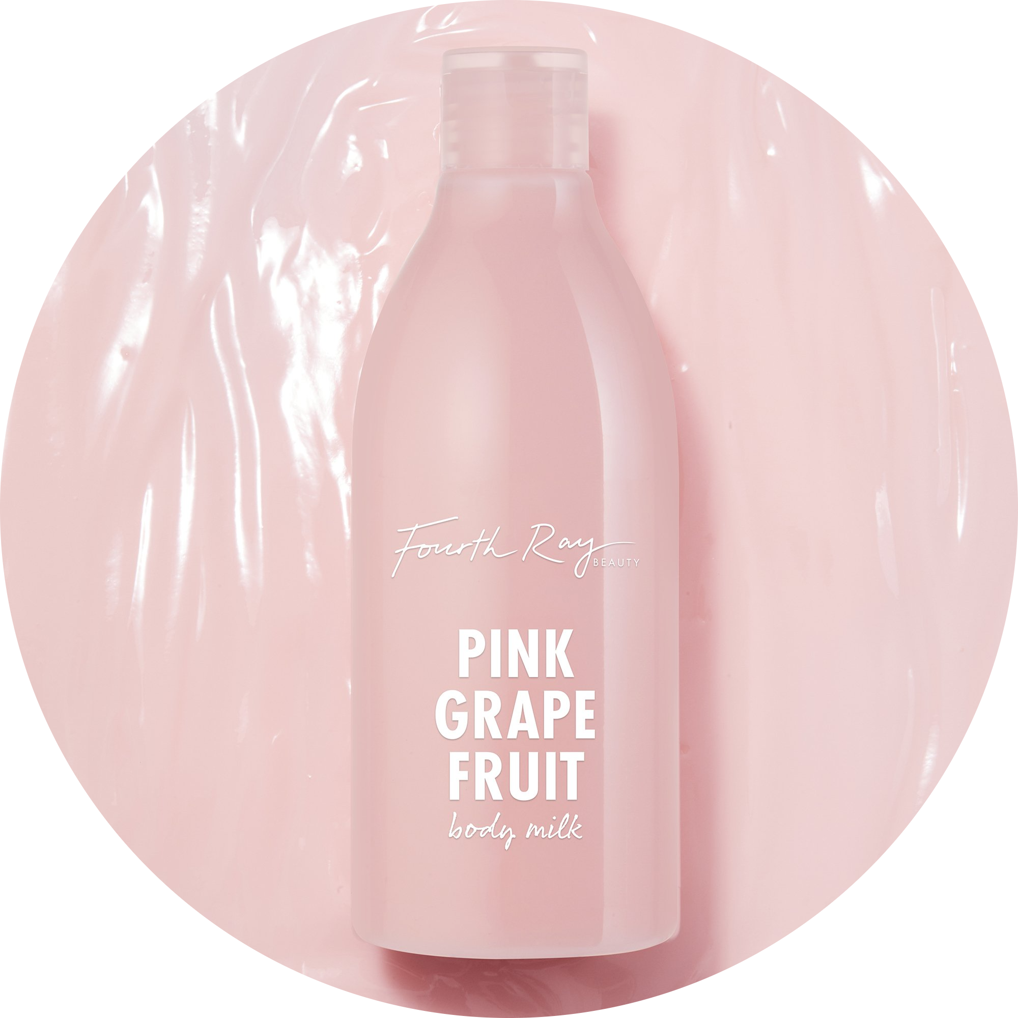 Pink grapefruit body milk NudeFace Chile