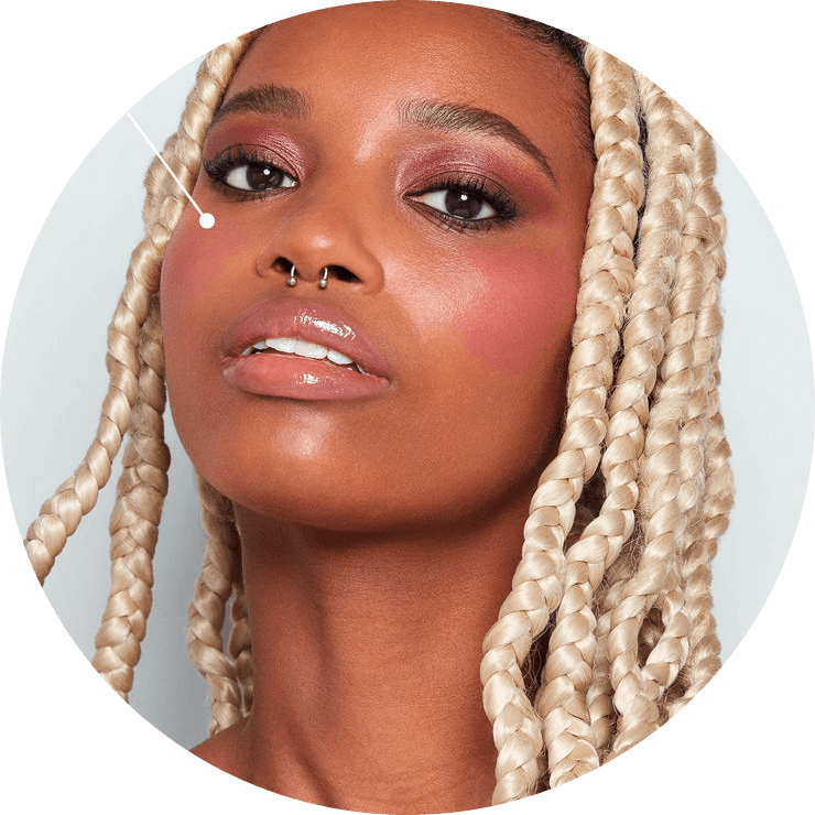Eclipse Cheek & Lip stick NudeFace Chile