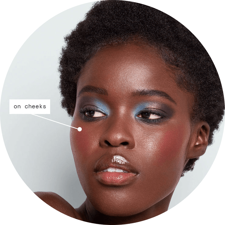 Eclipse Cheek & Lip stick NudeFace Chile