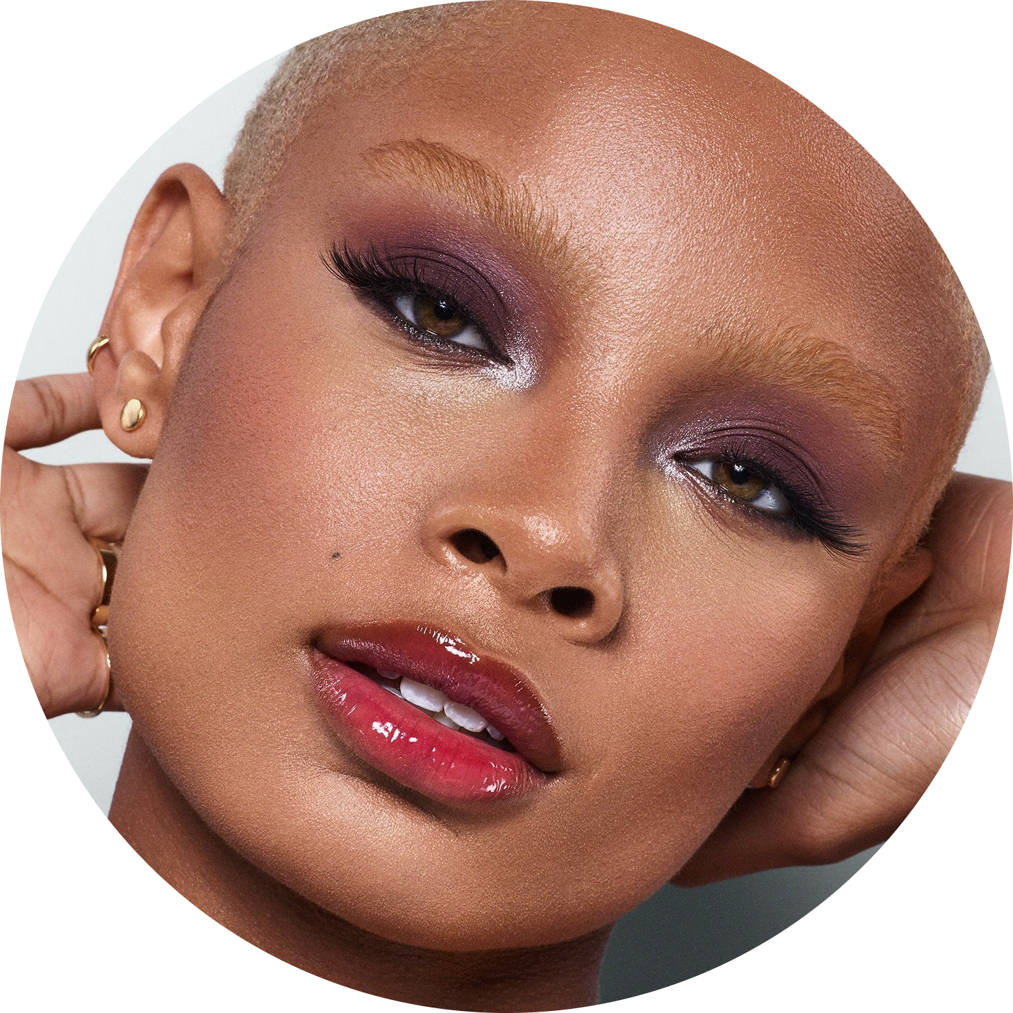 midnight shadows eyeshadow palette NudeFace Chile
