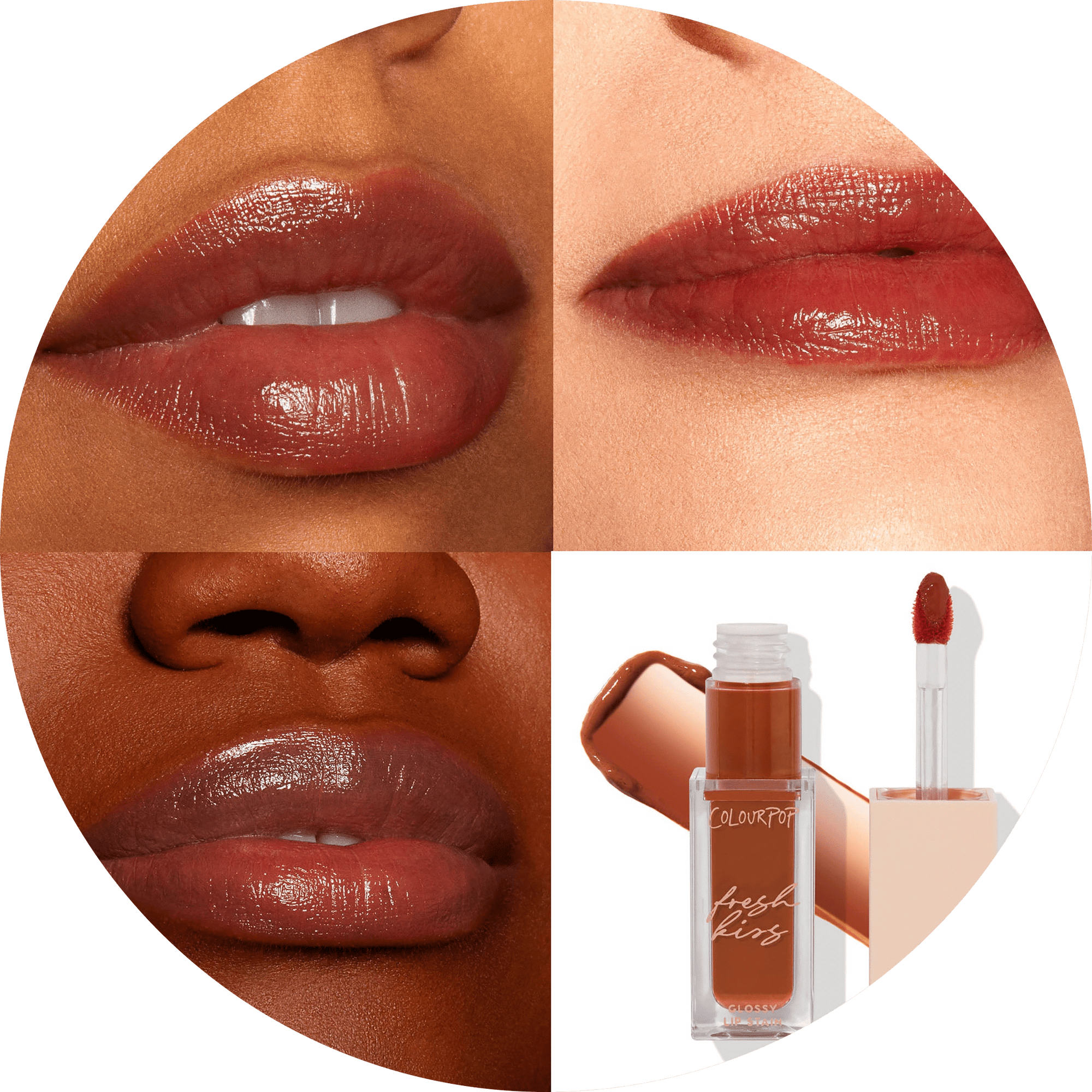 Fresh Kiss Lip Stain NudeFace Chile